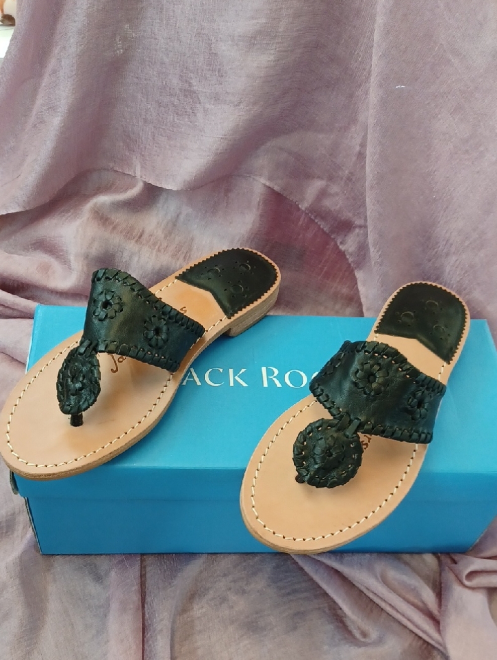 Jack Rogers Jack's Flat Sandal NIB - Picture 7 of 7
